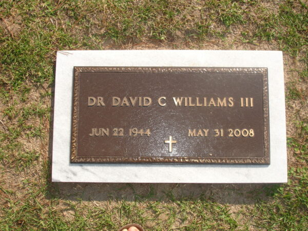 Williams Bronze Marker