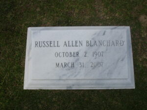 Blanchard Flat Marker