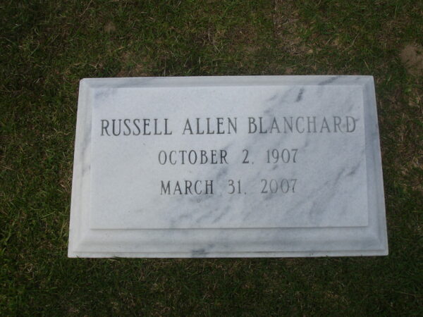 Blanchard Flat Marker