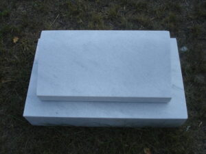 Plain Slant Headstone