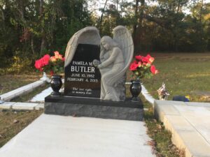 Butler Angel Upright Memorial